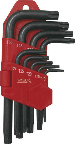  EGA Master Set Of 9 Tamper Torx Keys (Tt10-Tt50) 