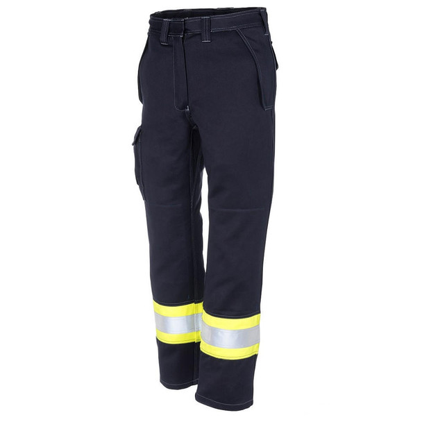  ProGARM 5814 Ladies Trouser, Navy/Yellow 