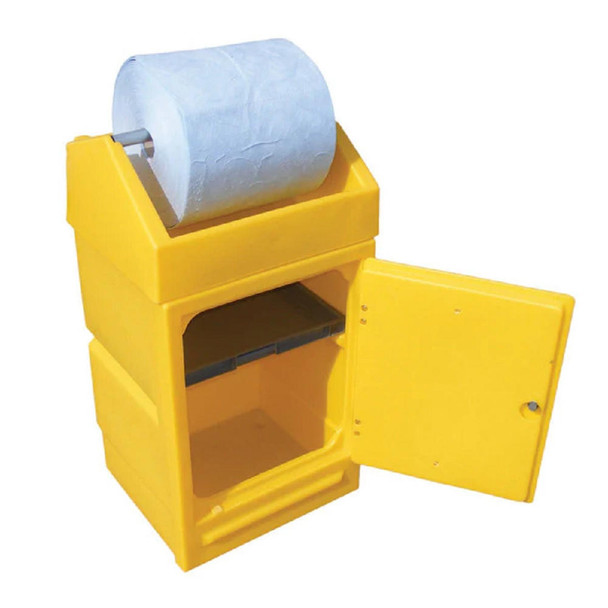 TSL Approved Poly Dispensing Stand with removable inner storage tray 48ltr bund 