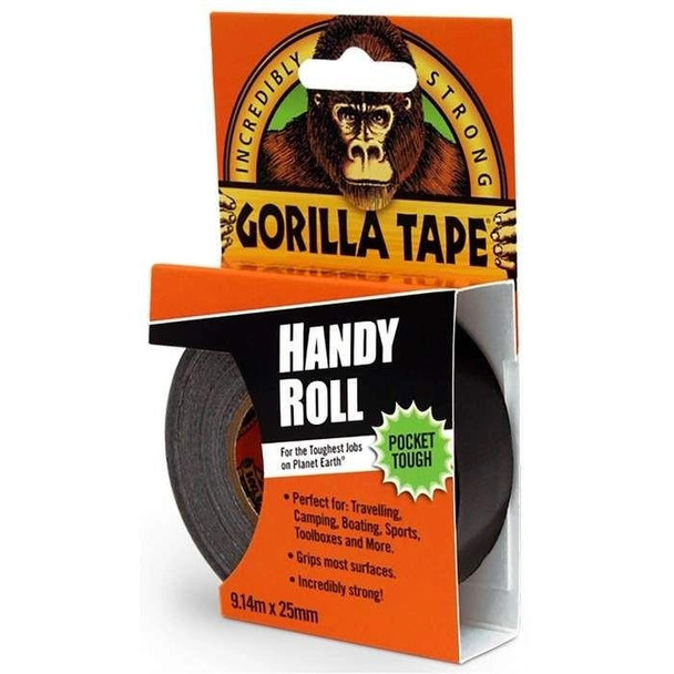 TSL Approved Gorilla Tape® Handy Roll 25mm x 9m 