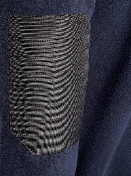 JCB Workwear Trade Heavyweight 1/4 Zip Tech Fleece, Navy Blue   JCB Workwear Trade Heavyweight 1/4 Zip Tech Fleece, Navy Blue