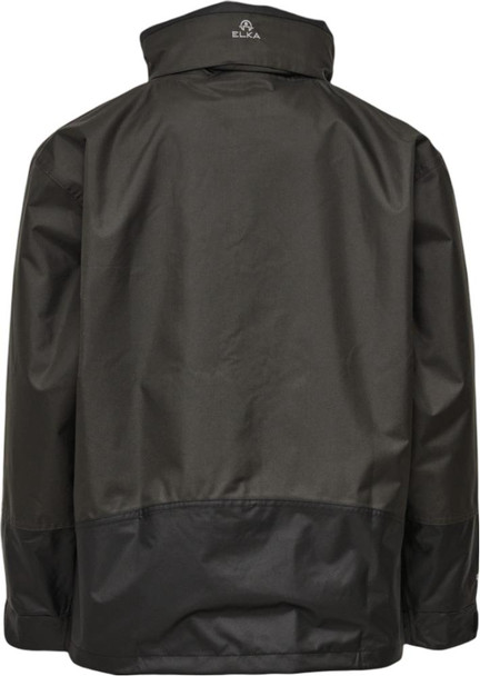 Elka Working Xtreme rain jacket with a 2-way zipper, Grey/Black   Elka Working Xtreme rain jacket with a 2-way zipper, Grey/Black