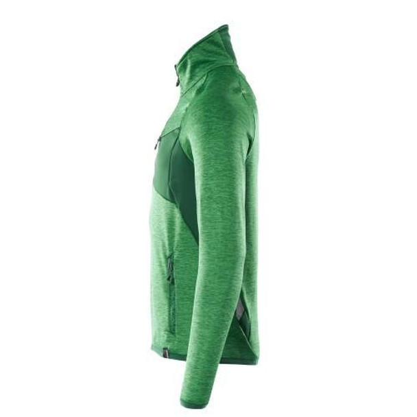 Mascot MASCOT® Accelerate Fleece jumper with half zip, Gras Green/Green  Mascot MASCOT® Accelerate Fleece jumper with half zip, Gras Green/Green
