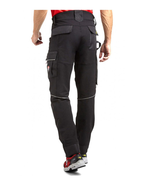 Diadora Utility Diadora Pant motor cargo Ducati, BLACK/PHANTOM  Diadora Utility Diadora Pant motor cargo Ducati, BLACK/PHANTOM