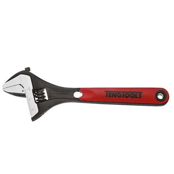 TengTools Teng Tools Adjustable Wrench TPR Grip 250mm 