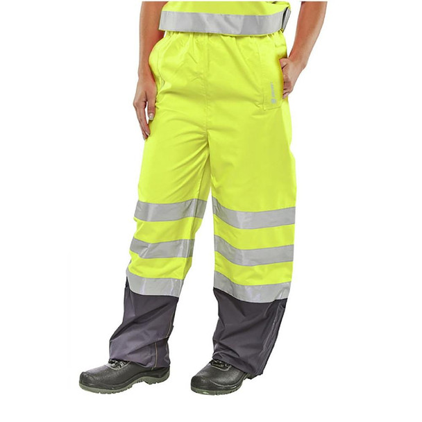 BeeSwift Belfry Hi-vis Pants Yellow   BeeSwift Belfry Hi-vis Pants Yellow