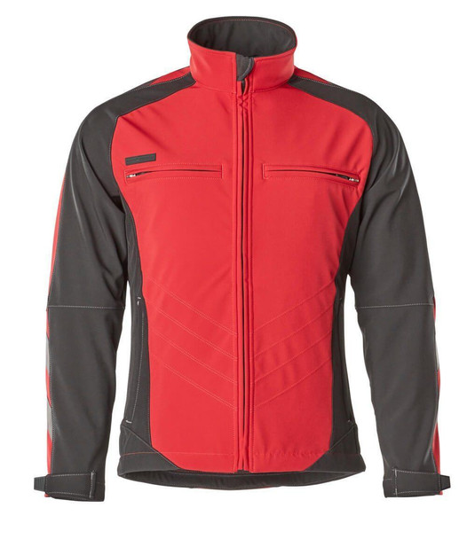  Mascot® Dresden Softshell Jackets, red/ black (AS) 