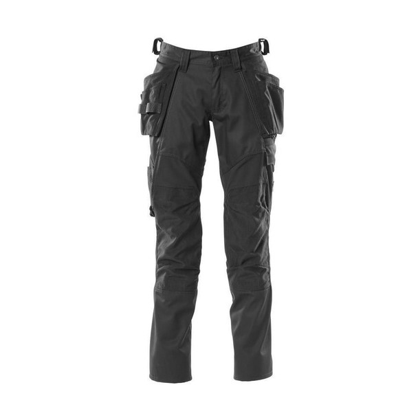  Mascot® Accelerate Trousers with Kneepad Pockets and Holster Pockets, Black (AS) 