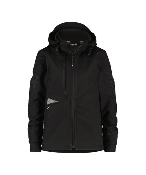  DASSY Gravity Women (300473) Softshell Jacket Black (AS) 