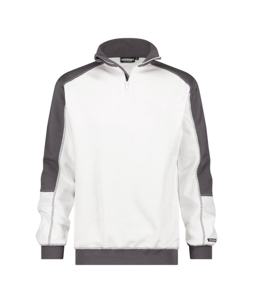  DASSY Basiel Painters/Decorators Sweatshirt White/Grey (AS) 