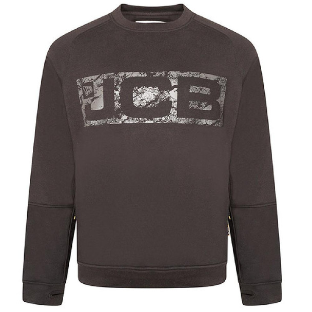  JCB Trade Crew Sweatshirt, Black 