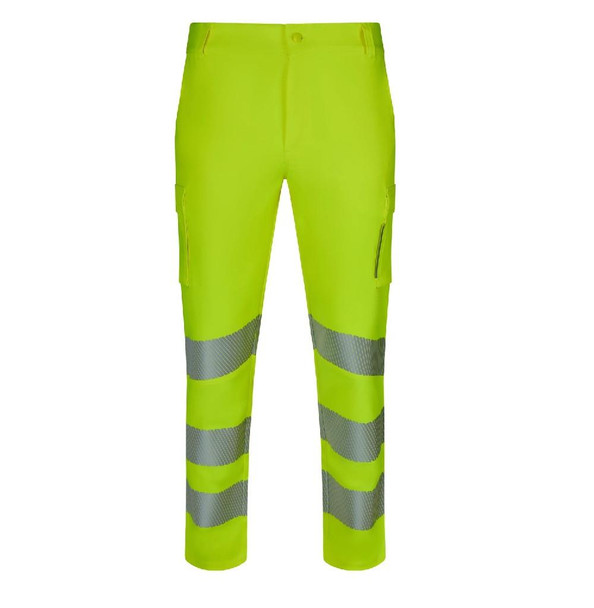  Velilla Stretch Hi-Vis Trousers, Yellow 