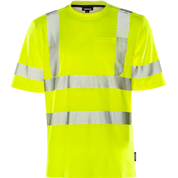 Fristads High Vis T-Shirt Class 2, Hi-Vis Yellow