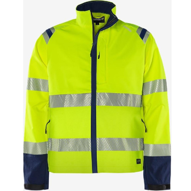  Fristads High Vis Green Stretch Jacket Class 3 4647 GSTP 