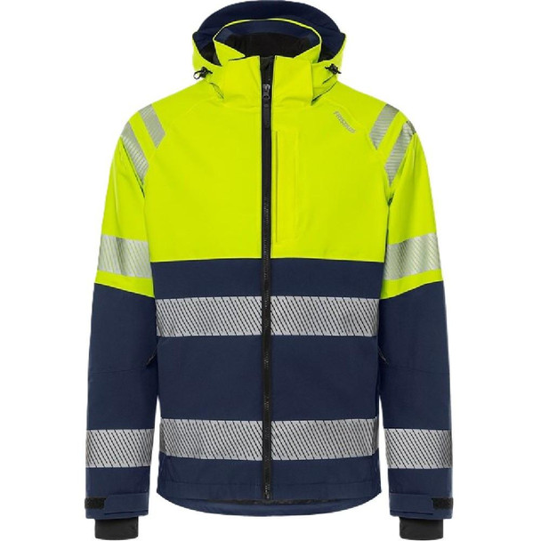  Fristads High Vis Stretch Shell Jacket Class 1 4690 GLS 