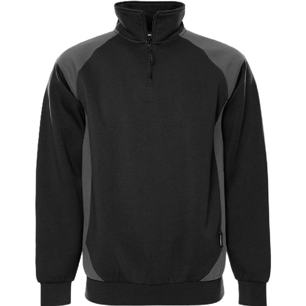  Fristads Half Zip Sweatshirt 7048 GSM 