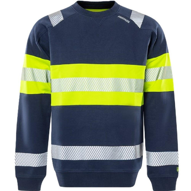  Fristads High Vis Sweatshirt Class 1 7530 GKC 