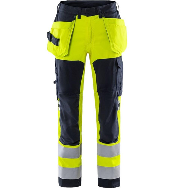  Fristads Flamestat High Vis Craftsman Stretch Trousers Class 2 2167 ATHF 