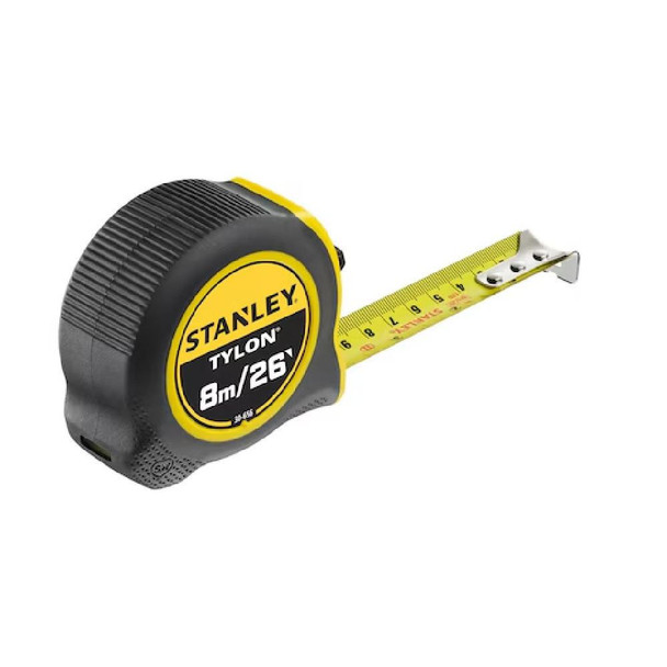  Stanley Tylon 8M/26’ Tape Measure (25mm wide) 