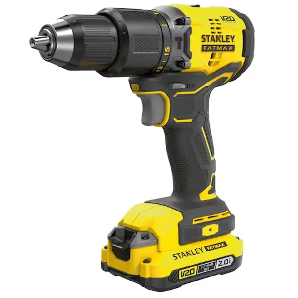  Stanley 18V V20 Brushless Hammer Drill Driver - 2.0Ah Kit 
