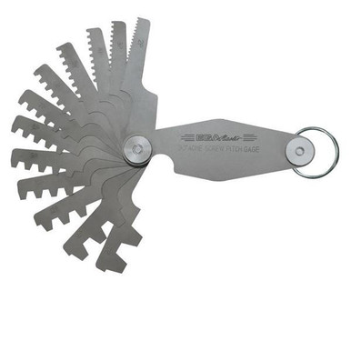 EGA Master Thread Pitch Gauge 12 Blades Antidrop ACO - Tekni Industrial USA