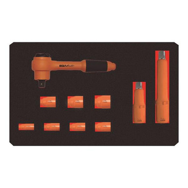 Ega Master Socket Wrench Set 1/4