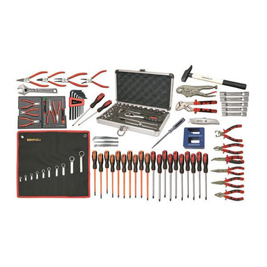Ega Master Electromechanical Tool Set Including Tool Case 103 Piece ...