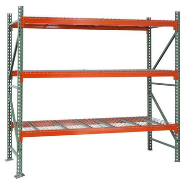 Pallet Racking Home Hardware Heavy Duty Pallet Racking 3 Shelf 4000H x 900D x 2700W mm - Total Source