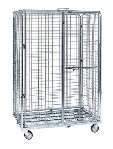 Kongamek Safety Container Security Cage, 1200 x 800 x 1870mm - Total Source