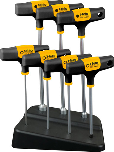 Felo 303 T-Handled 7 Piece Set Hex and Socket - Total Source
