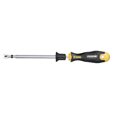 Felo Ergonic Slotted Screwdriver With Striking Cap – 9.0 X 150 Mm (F64525)