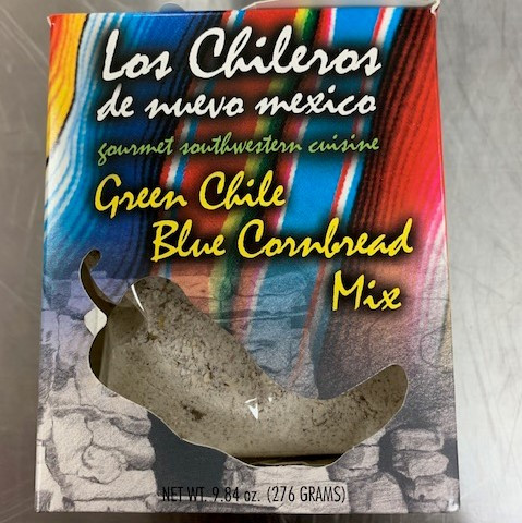 Green Chile Blue Cornbread Mix