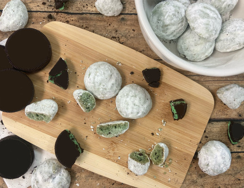 Mint Oreo Wedding Cookies