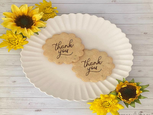 1 Dozen Thank you Traditional Biscochitos