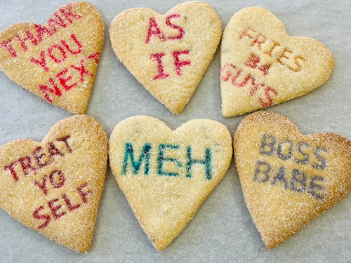 Galentine's Day Hearts