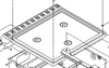 Stove Top; Use With Suburban SRS3/ SCS3/ SRSA3/ SCSA3 Ranges; Sealed SI Burners; Black