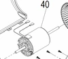 Furnace Motor; Replacement For Suburban SF-42Q/ SF-45FQ/ SFV-42Q/ SFV-42FQ Furnaces
