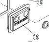 Suburban Water Heater Thermostat/Hi-Limit Cover (525022) SW Series