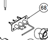 Suburban Nautilus IW60 Igniter Electrode (233245)