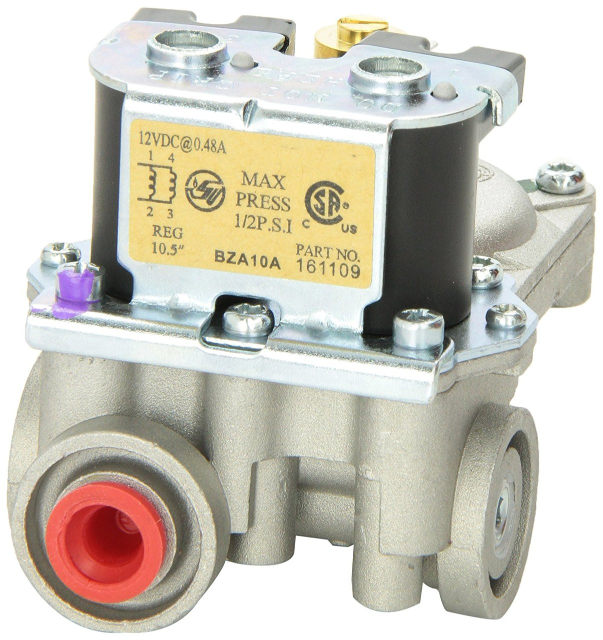 Suburban Water Heater Gas Valve 161109 (SW-Series) 525042