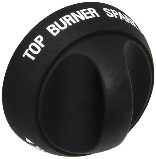 Stove Control Knob; For Suburban Range; Piezo Igniter Knob; Black