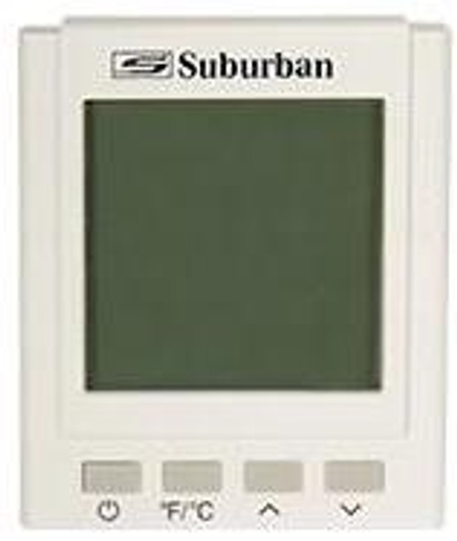 Water Heater Controller; Use To Turn Water Heater Off And On And Control Temperature From Inside Your RV; Fits Suburban IW60 On Demand Water Heater; White; With Recirculation And Temperature Status Indicators; With On-Off/ Recirculation/ Temperature Up-Down Buttons
Water Heater Controller; Use To Turn Water Heater Off And On And Control Temperature From Inside Your RV; Fits Suburban IW60 On Demand Water Heater; White; With Recirculation And Temperature Status Indicators; With On-Off/ Recirculation/ Temperature Up-Down Buttons