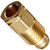 Water Heater Manifold Outlet Connector; For Suburban Water Heater SW-Series; 1/4 Inch NPT; Brass; Single