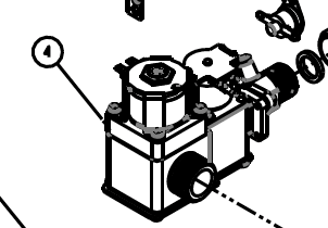 WATER HEATERS RV; VALVE GAS PROPORTIONAL
