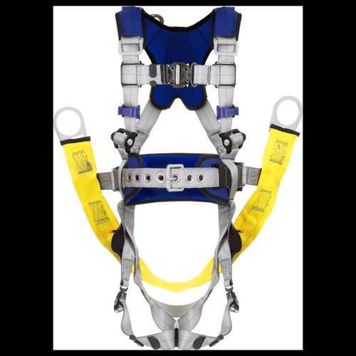 3M™ DBI-SALA® ExoFit™ X100 Comfort Oil & Gas Climbing/Suspension Safety Harness 1401206, Medium, Energy Absorber Extension