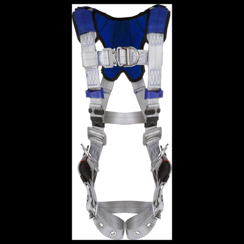 3M™ DBI-SALA® ExoFit™ X100 Comfort Climbing/Positioning Safety Harness 1401220, 3X, Stainless Steel Hardware