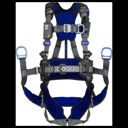 3M™ DBI-SALA® ExoFit™ X300 Comfort Tower Climbing Safety Harness 1403233, Medium, Weight Distribution System