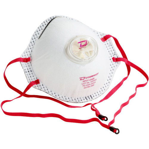 Deluxe N95 Disposable Respirator with Valve - 10 Pack