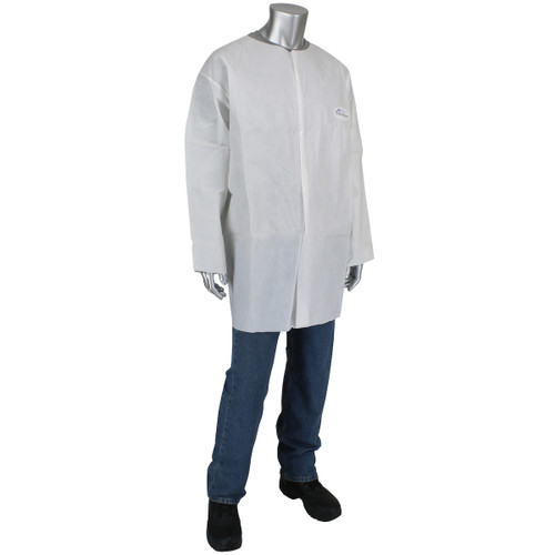 PosiWear UB - Lab Coat with No Pockets 56 gsm