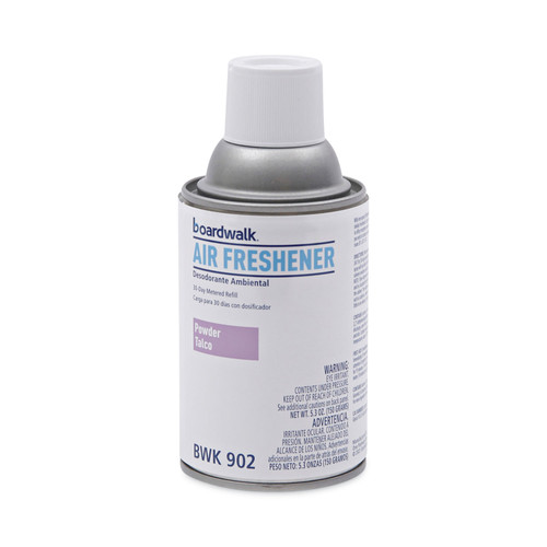 Metered Air Freshener Refill, Powder Mist, 7 oz Aerosol Spray, 12/Carton